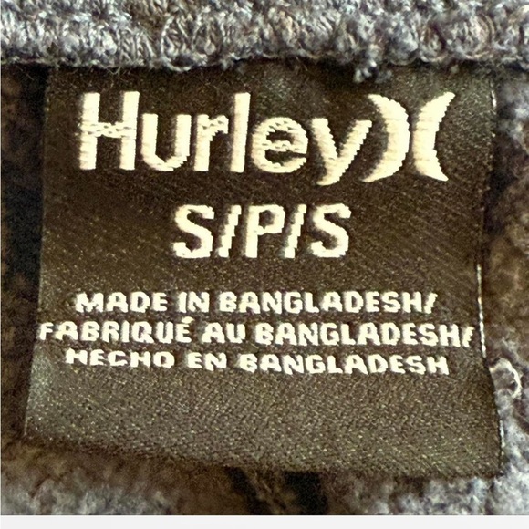 Men’s Blue Hurley Sweat Shorts Small - Picture 4 of 4